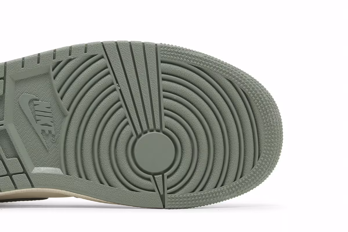 Women's Air Jordan 1 Mid Jade Smoke, view 6