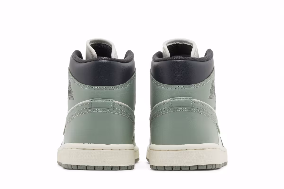 Women's Air Jordan 1 Mid Jade Smoke, view 7