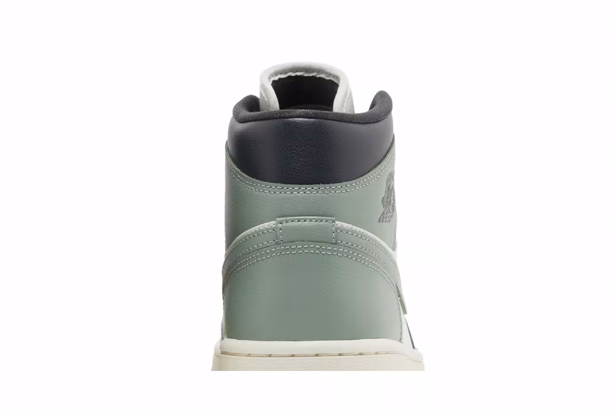 Women's Air Jordan 1 Mid Jade Smoke, view 8