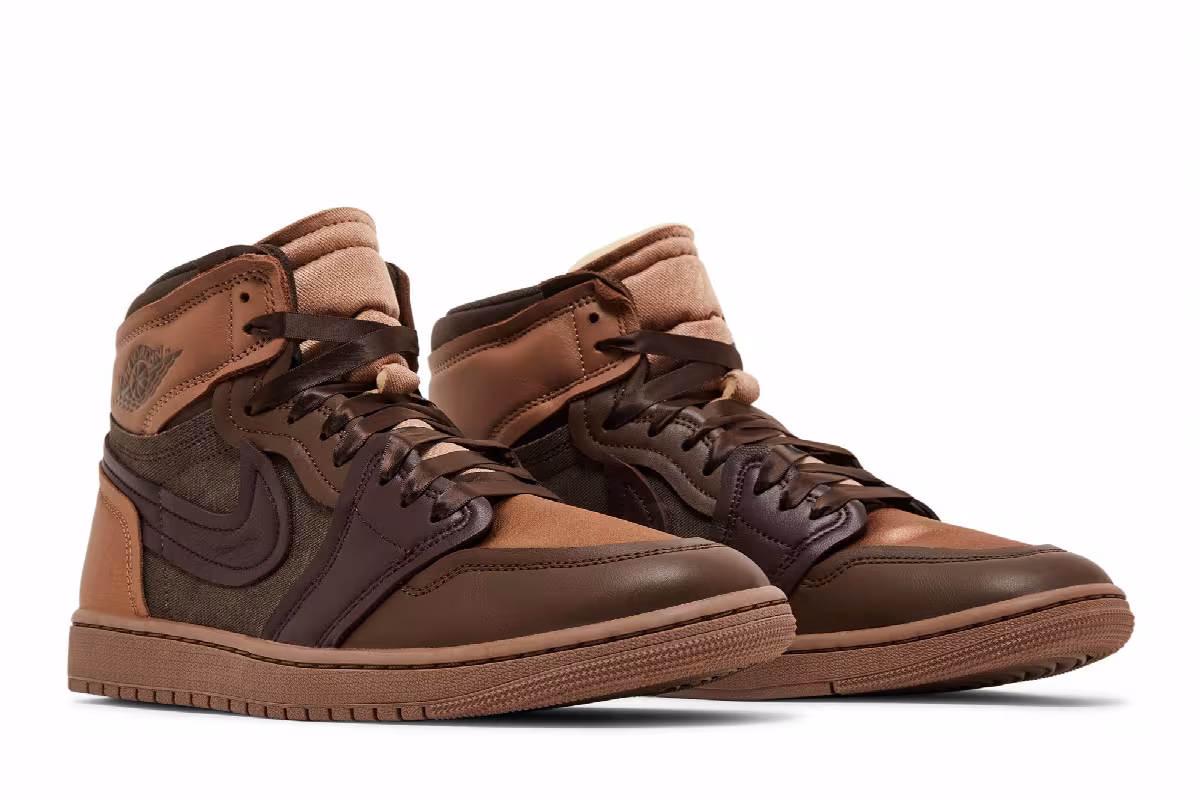 Women's Air Jordan 1 High Method of Make Archaeo Brown, view 9