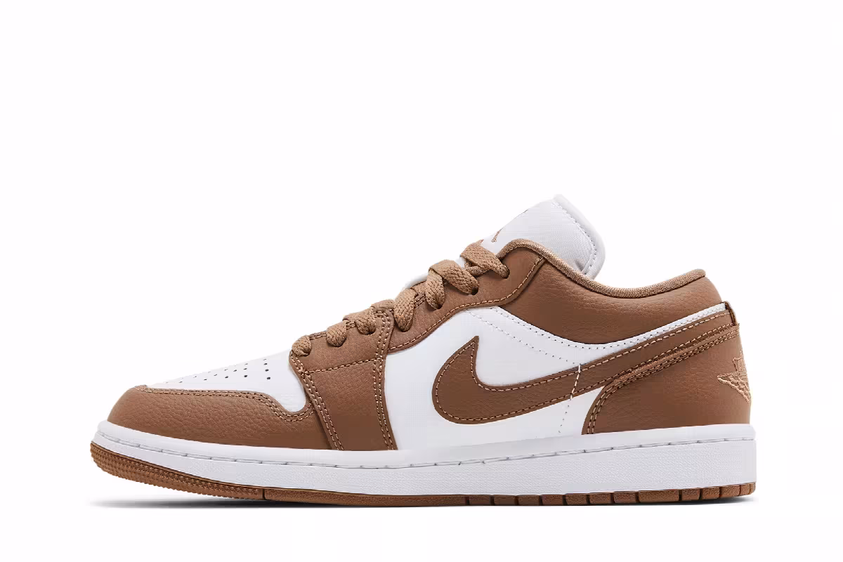 Women's Air Jordan 1 Low Archaeo Brown, view 4