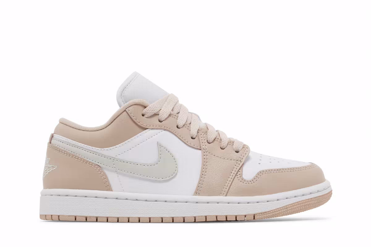 Women's Air Jordan 1 Low Particle Beige, view 2