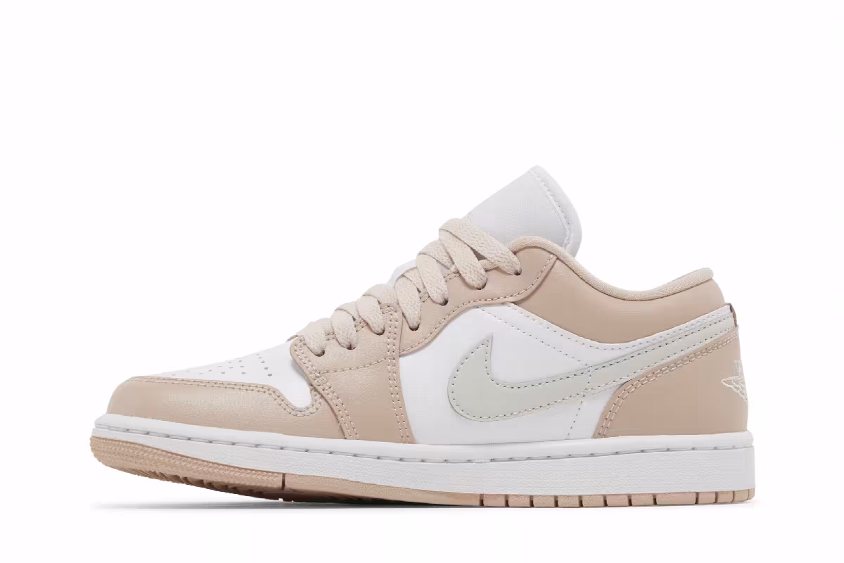 Women's Air Jordan 1 Low Particle Beige, view 4