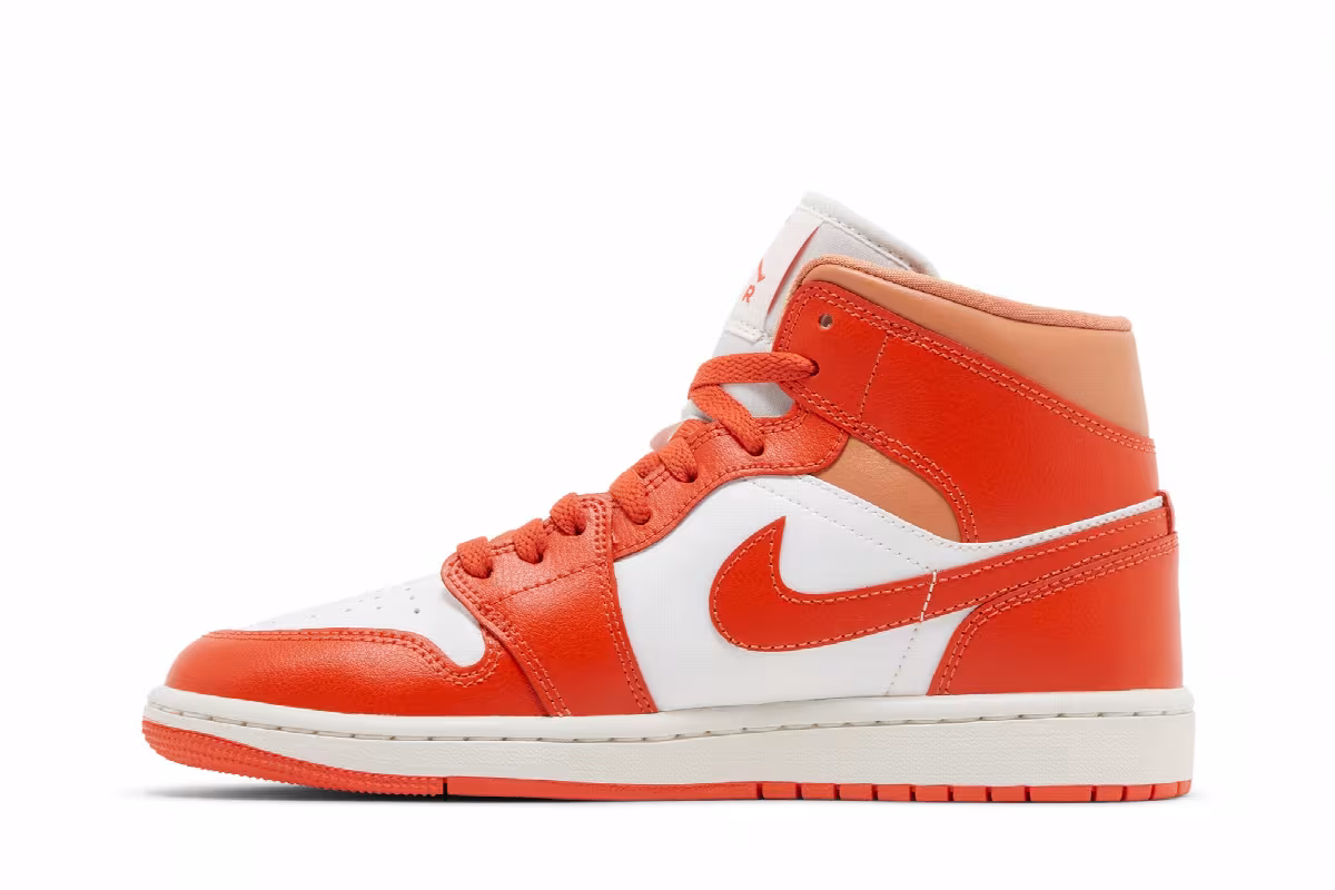 Women's Air Jordan 1 Mid Cosmic Clay, view 4