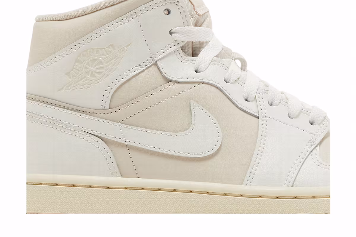 Women's Air Jordan 1 Mid Legend Light Brown, view 3