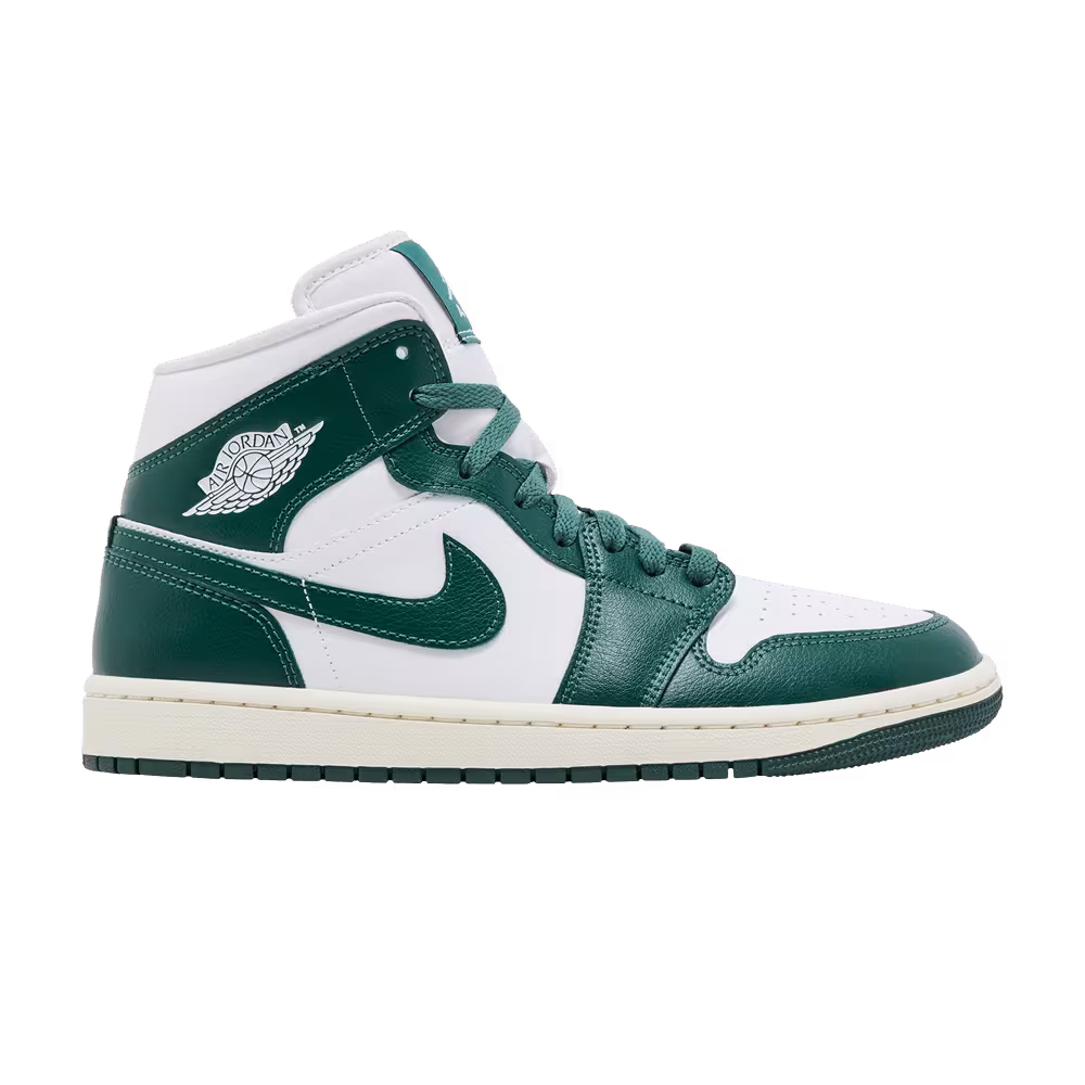 Women's Air Jordan 1 Mid Oxidized Green