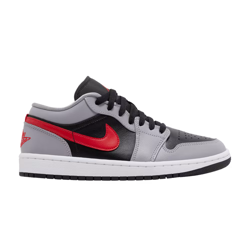 Women's Air Jordan 1 Low Cement Fire Red