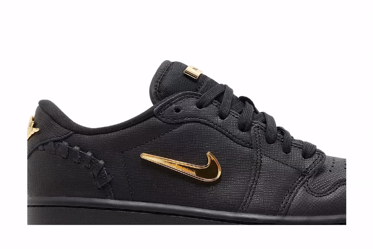 Women's Air Jordan 1 Low Method of Make Black, view 3