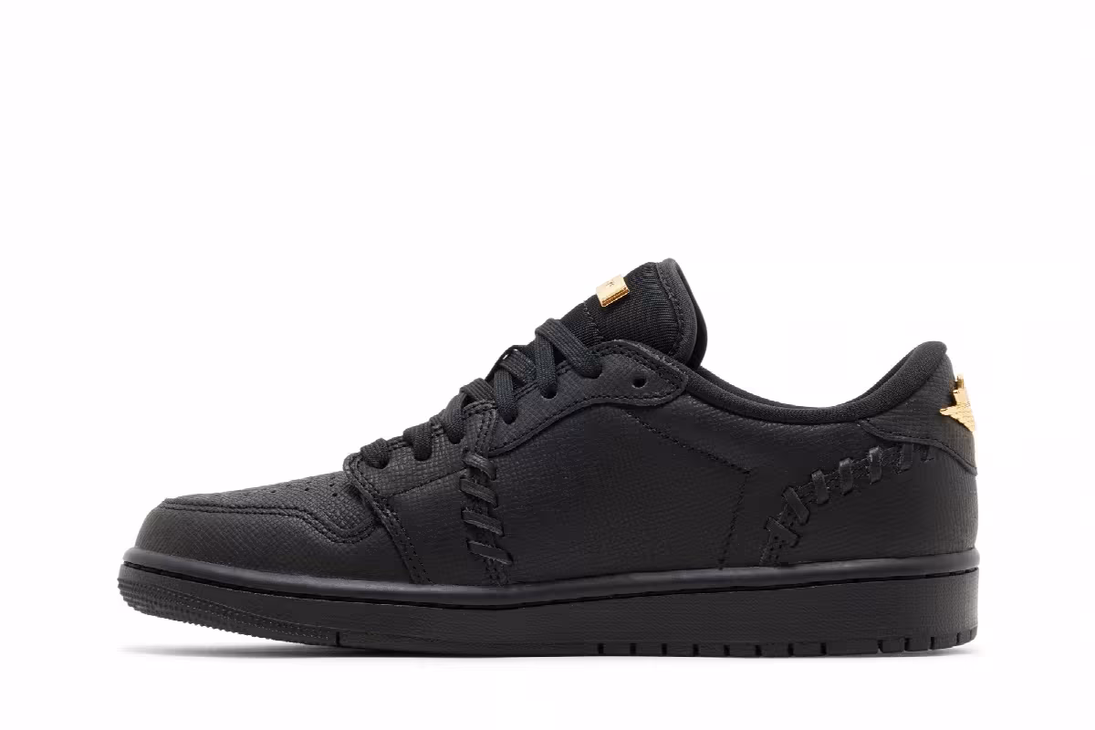 Women's Air Jordan 1 Low Method of Make Black, view 4