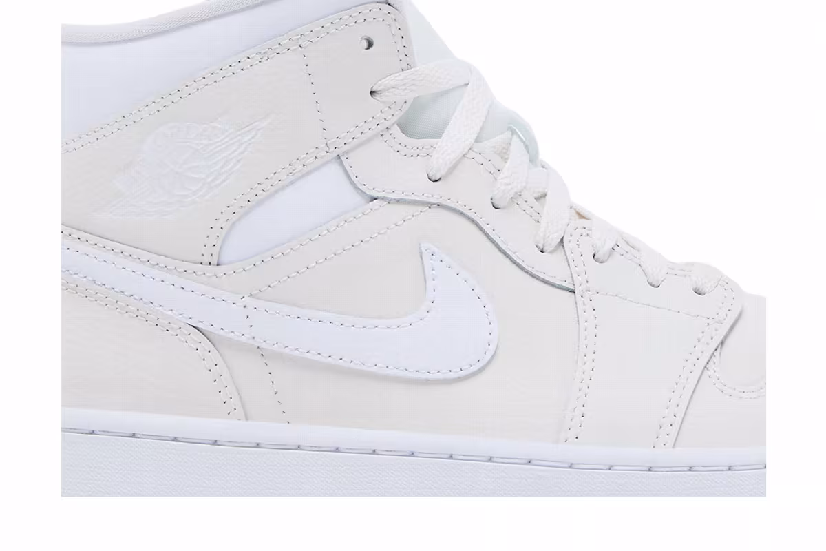 Women's Air Jordan 1 Mid Phantom Gum, view 3