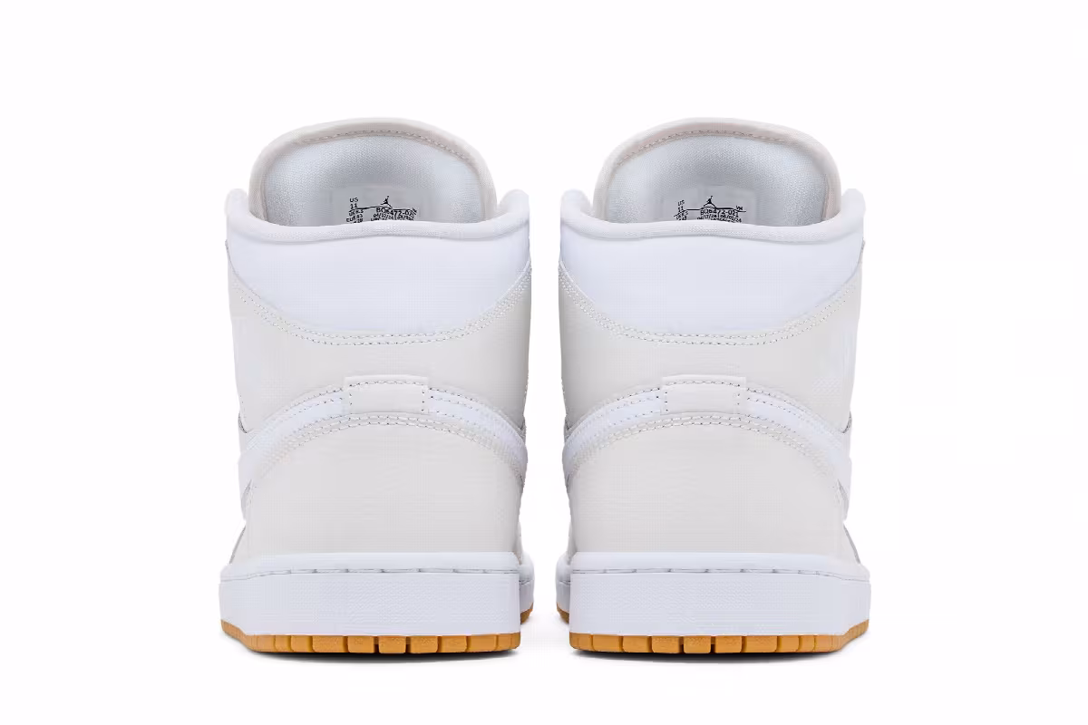 Women's Air Jordan 1 Mid Phantom Gum, view 7