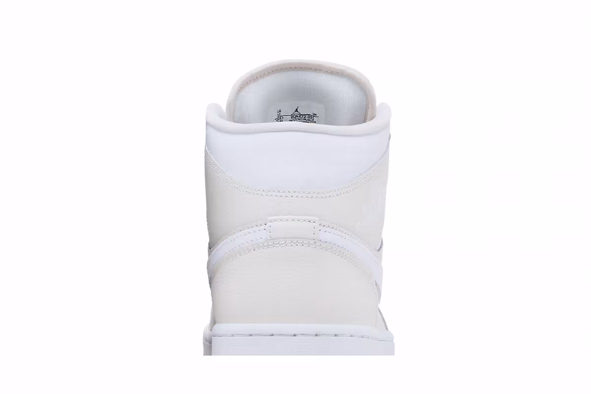 Women's Air Jordan 1 Mid Phantom Gum, view 8