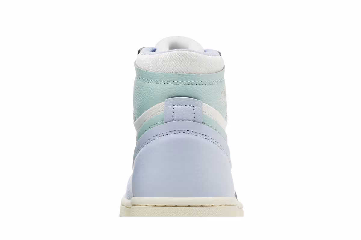 Women's Air Jordan 1 High Method of Make Hydrogen Blue Light Dew, view 8