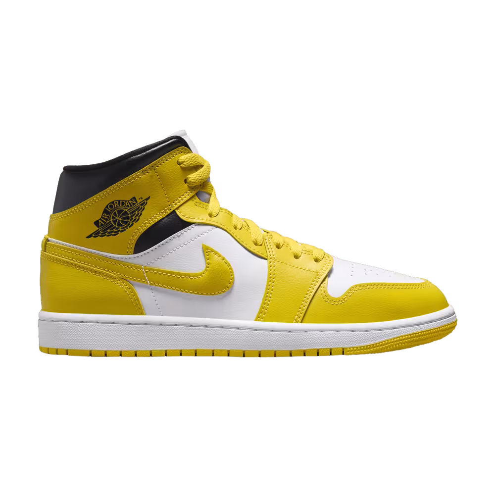 Women's Air Jordan 1 Mid Vivid Sulfur