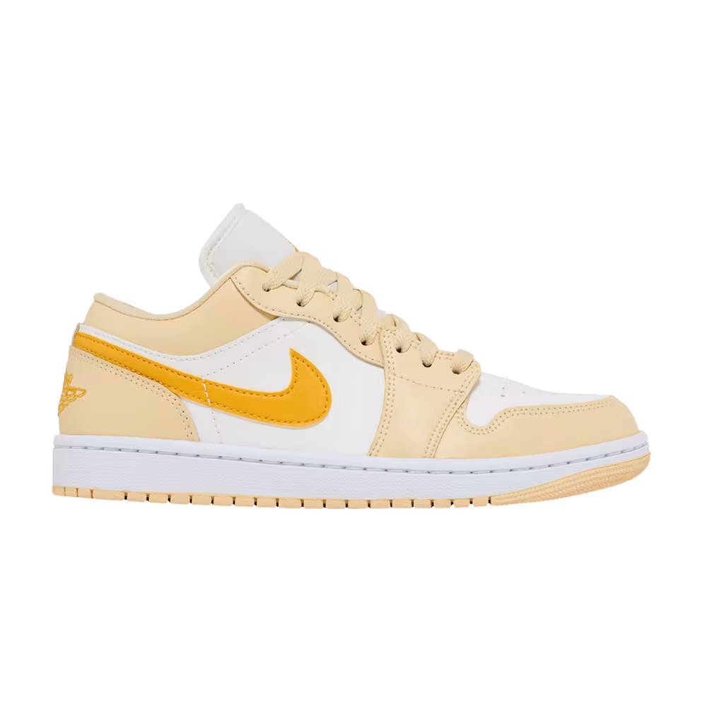Women's Air Jordan 1 Low Sail Yellow Ochre