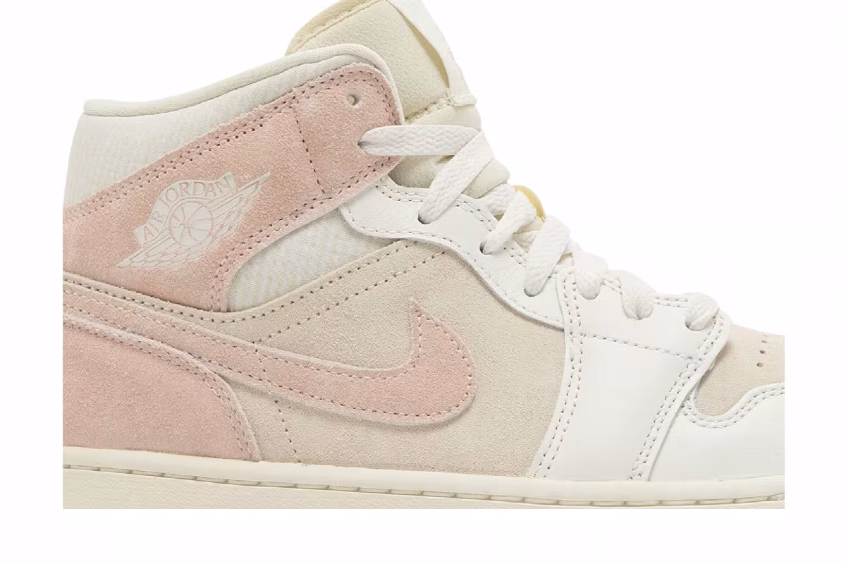 Women's Air Jordan 1 Mid SE Seersucker, view 3