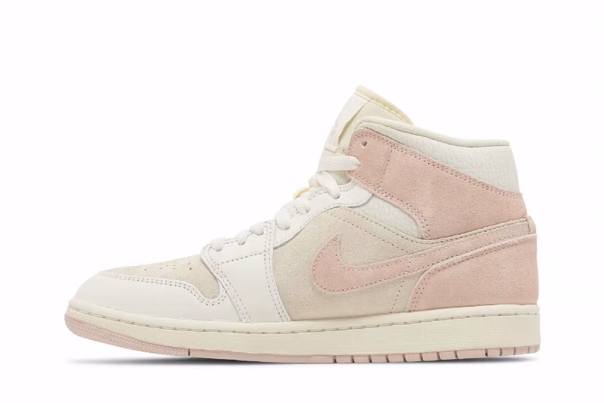 Women's Air Jordan 1 Mid SE Seersucker, view 4