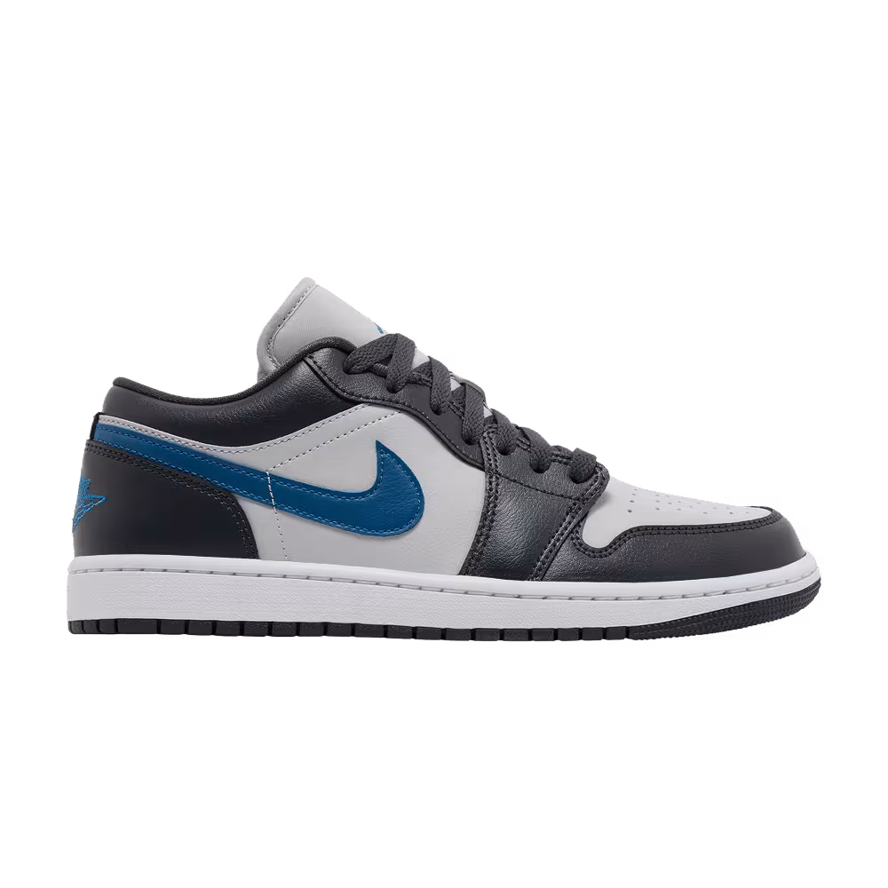 Women's Air Jordan 1 Low Anthracite Industrial Blue