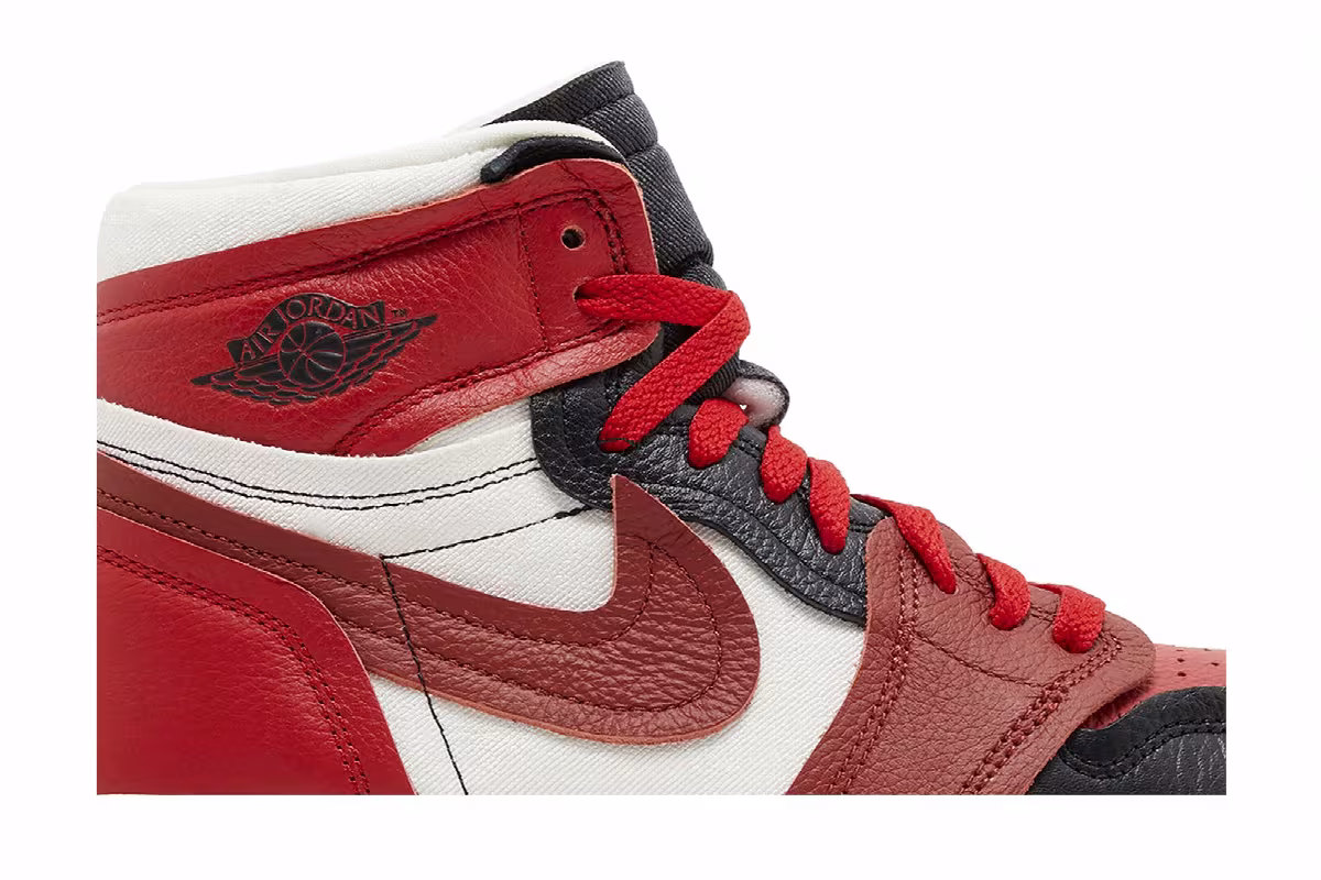Women's Air Jordan 1 High Method of Make Sport Red, view 3