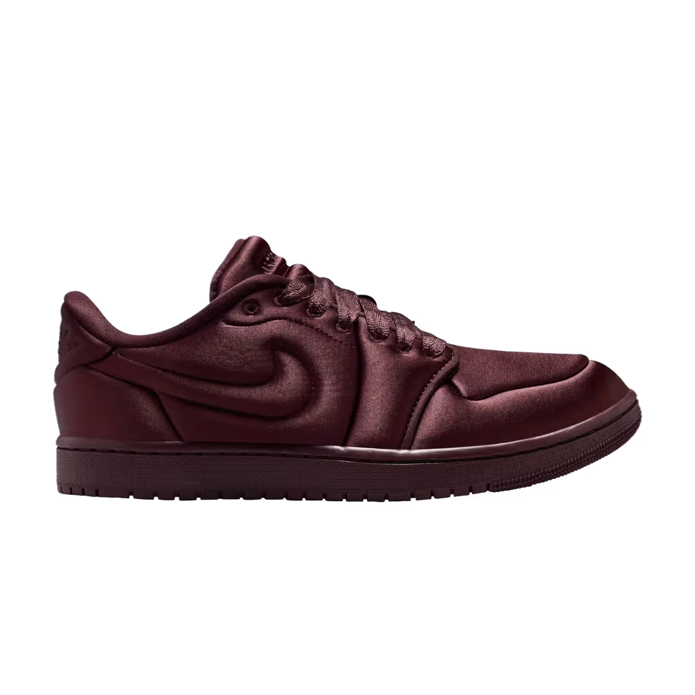 Women's Air Jordan 1 Low Method of Make Satin Earth