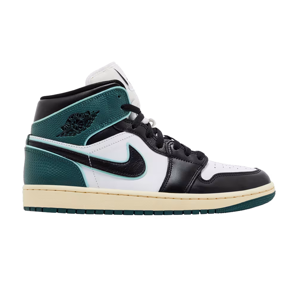 Women's Air Jordan 1 Mid Oxidized Green