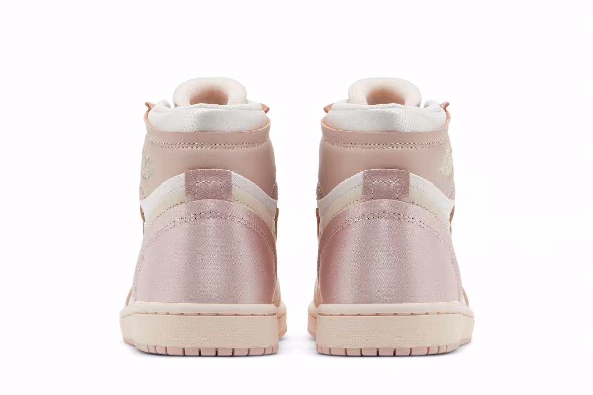 Women's Air Jordan 1 High Method of Make Pink Oxford, view 7