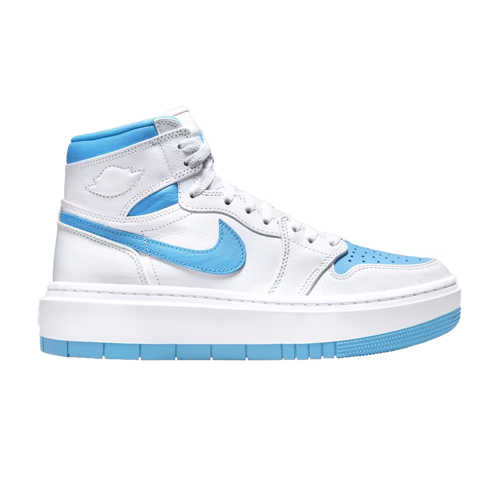 Women's Air Jordan 1 Elevate High White Dark Powder Blue