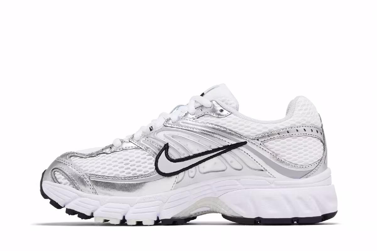 Nike Women's Air Max Moto 2K White Metallic Silver, view 4