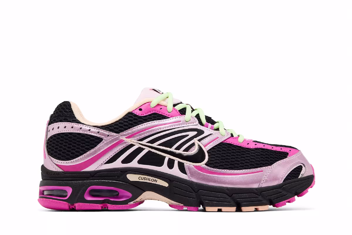 Nike Air Max Moto 2K Black Fire Pink, view 2