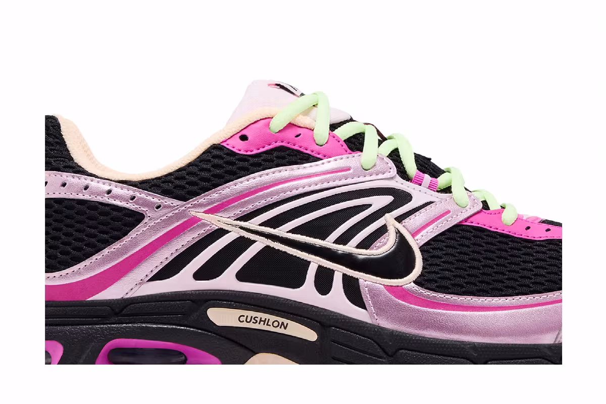 Nike Air Max Moto 2K Black Fire Pink, view 3