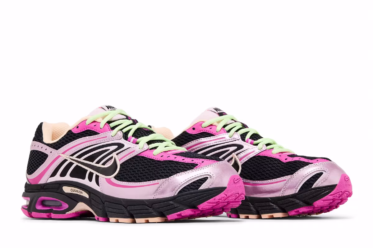 Nike Air Max Moto 2K Black Fire Pink, view 9