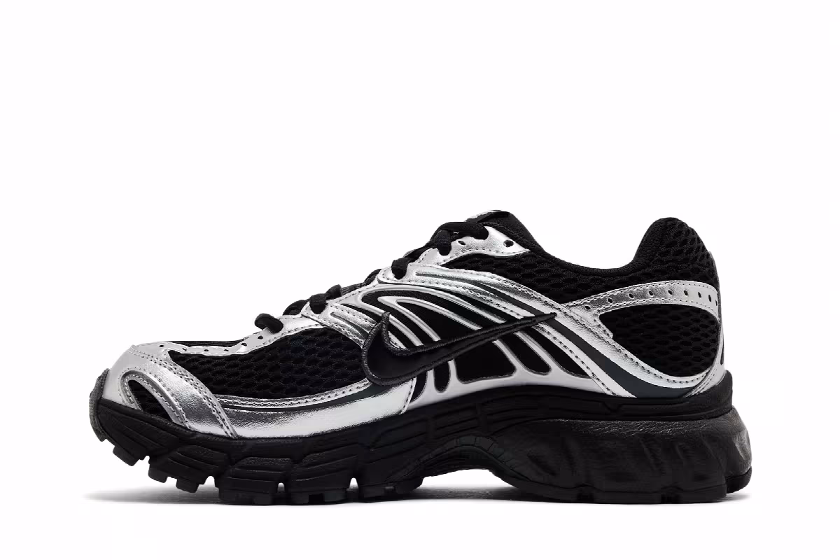 Nike Women's Air Max Moto 2K Black Metallic Silver, view 4