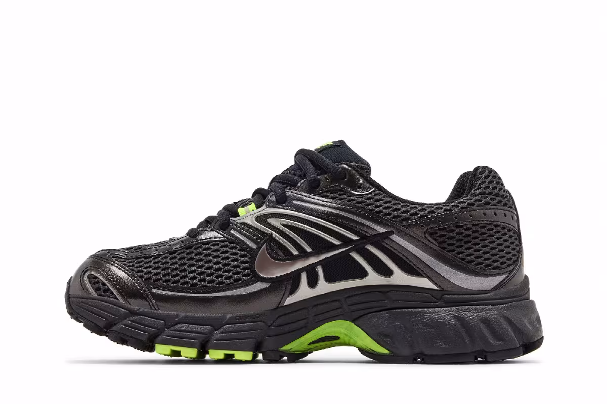 Nike Air Max Moto 2K Black/Volt/Dark Smoke Grey/Metallic Pewter, view 4