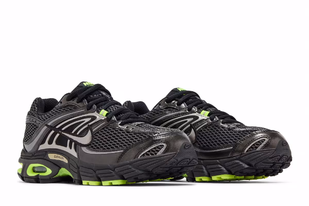 Nike Air Max Moto 2K Black/Volt/Dark Smoke Grey/Metallic Pewter, view 9