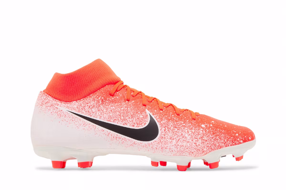 Nike Mercurial Superfly 6 Academy FG MG Hyper Crimson White, view 2