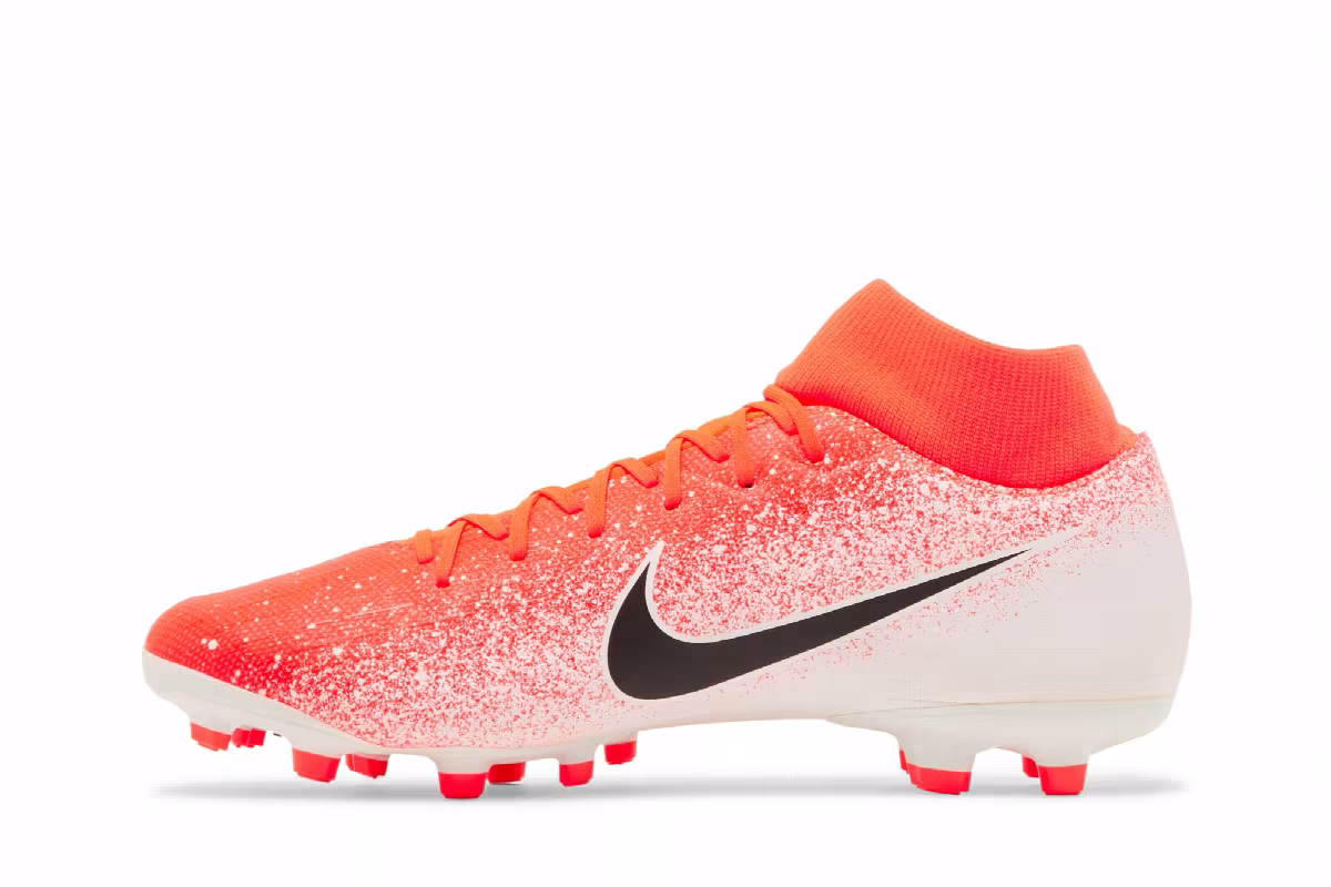 Nike Mercurial Superfly 6 Academy FG MG Hyper Crimson White, view 4