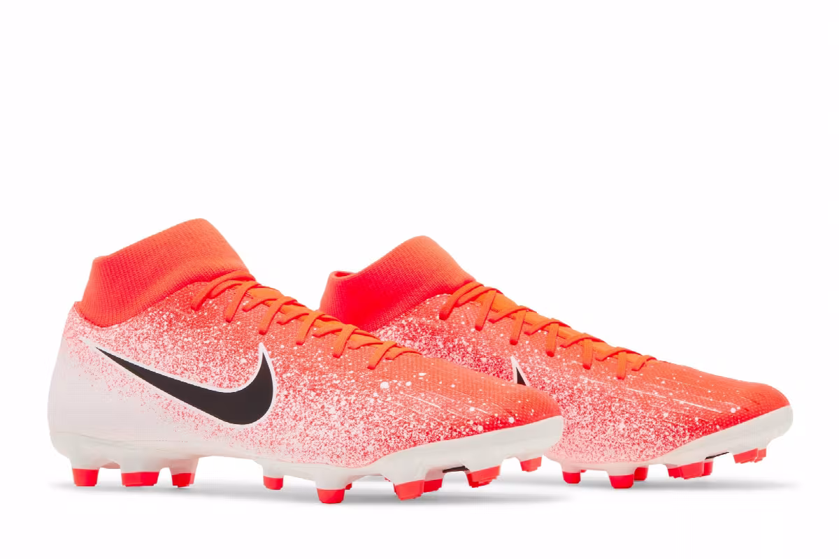 Nike Mercurial Superfly 6 Academy FG MG Hyper Crimson White, view 9