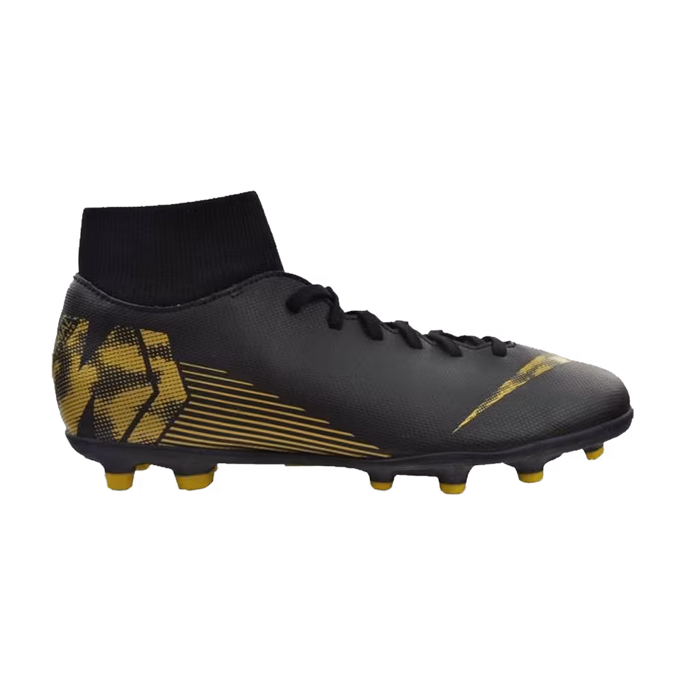 Nike Mercurial Superfly 6 Club MG Black Metallic Gold