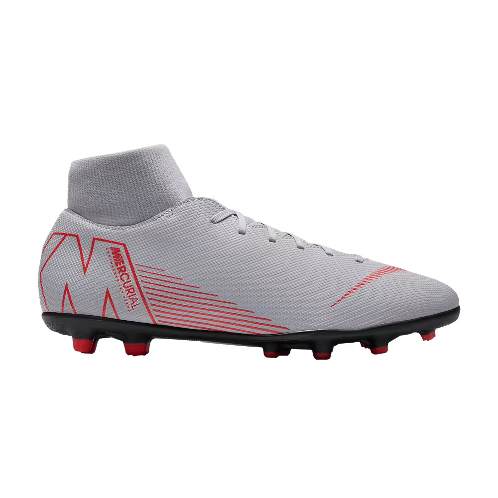 Nike Mercurial Superfly 6 Club FG MG Wolf Grey Crimson