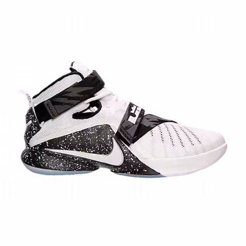 Nike LeBron Soldier 9 Premium 'White Black'
