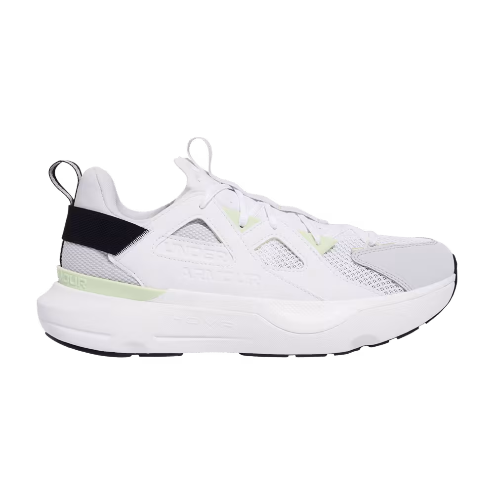 Under Armour HOVR Infinite MVMNT White Halo Grey Green