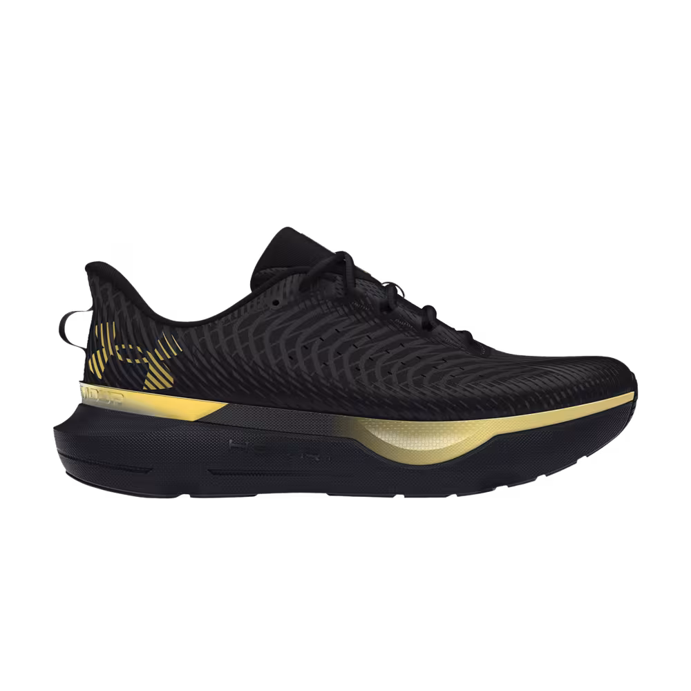 Under Armour HOVR Infinite Pro Black Metallic Gold