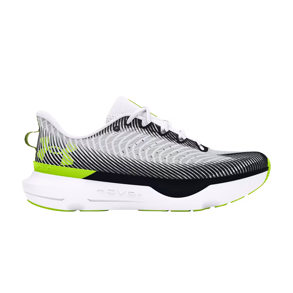 Under Armour HOVR Infinite Pro White High Vis Yellow