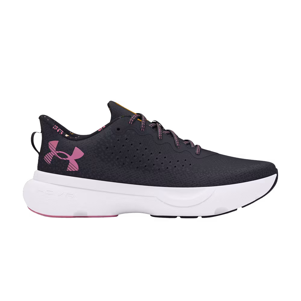 Under Armour Women's HOVR Infinite Printed - Black Meta Pink