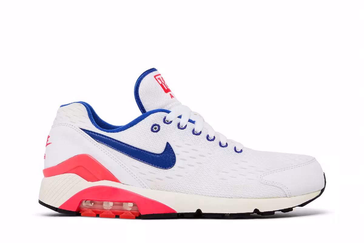 Nike Air Max 180 EM White Solar Red, view 2