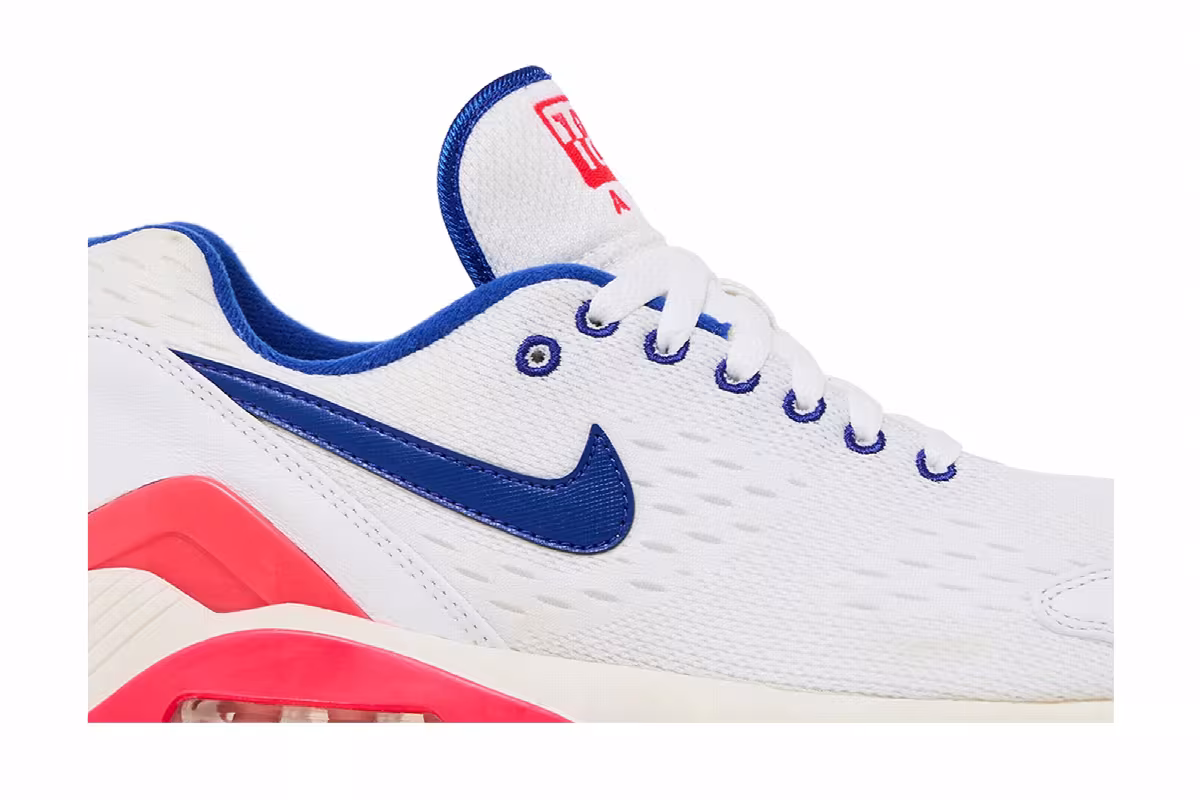 Nike Air Max 180 EM White Solar Red, view 3
