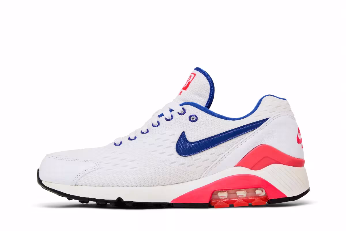 Nike Air Max 180 EM White Solar Red, view 4