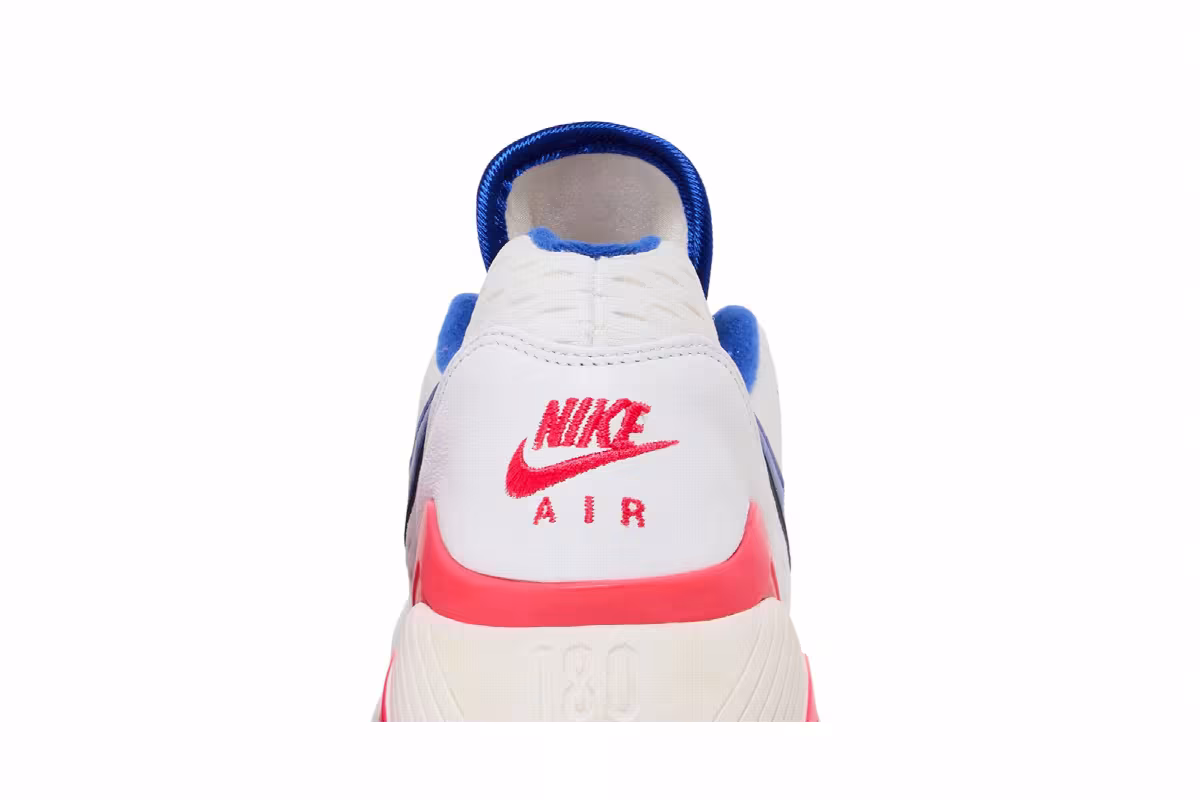 Nike Air Max 180 EM White Solar Red, view 8