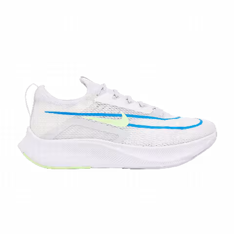 Nike Zoom Fly 4 'White Imperial Blue Lime Glow'