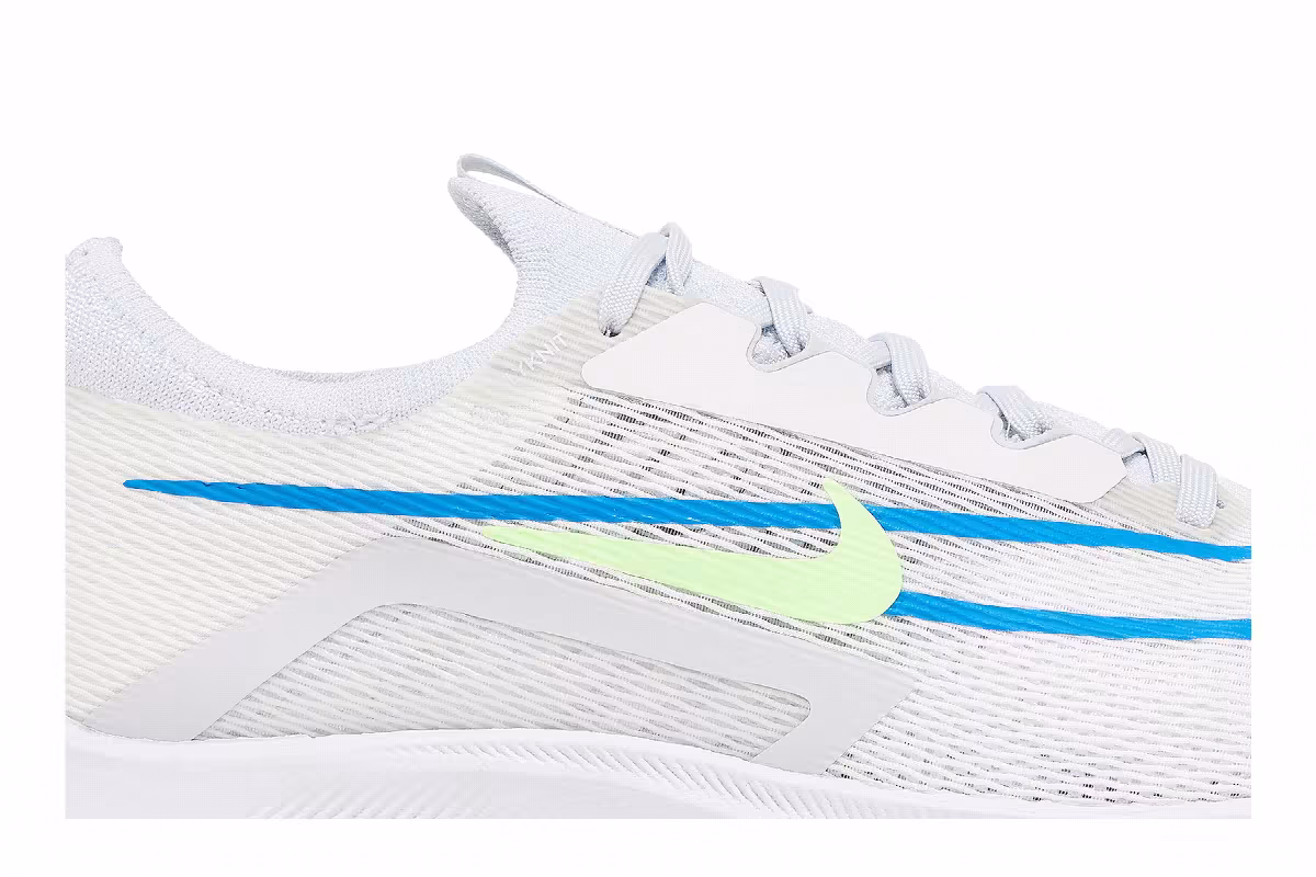 Nike Zoom Fly 4 White Imperial Blue Lime Glow, view 3